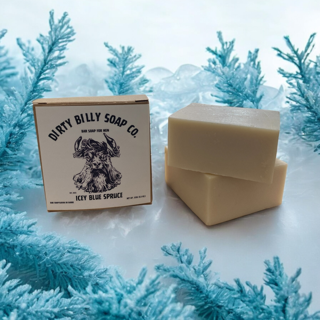 Icey Blue Spruce Bar Soap